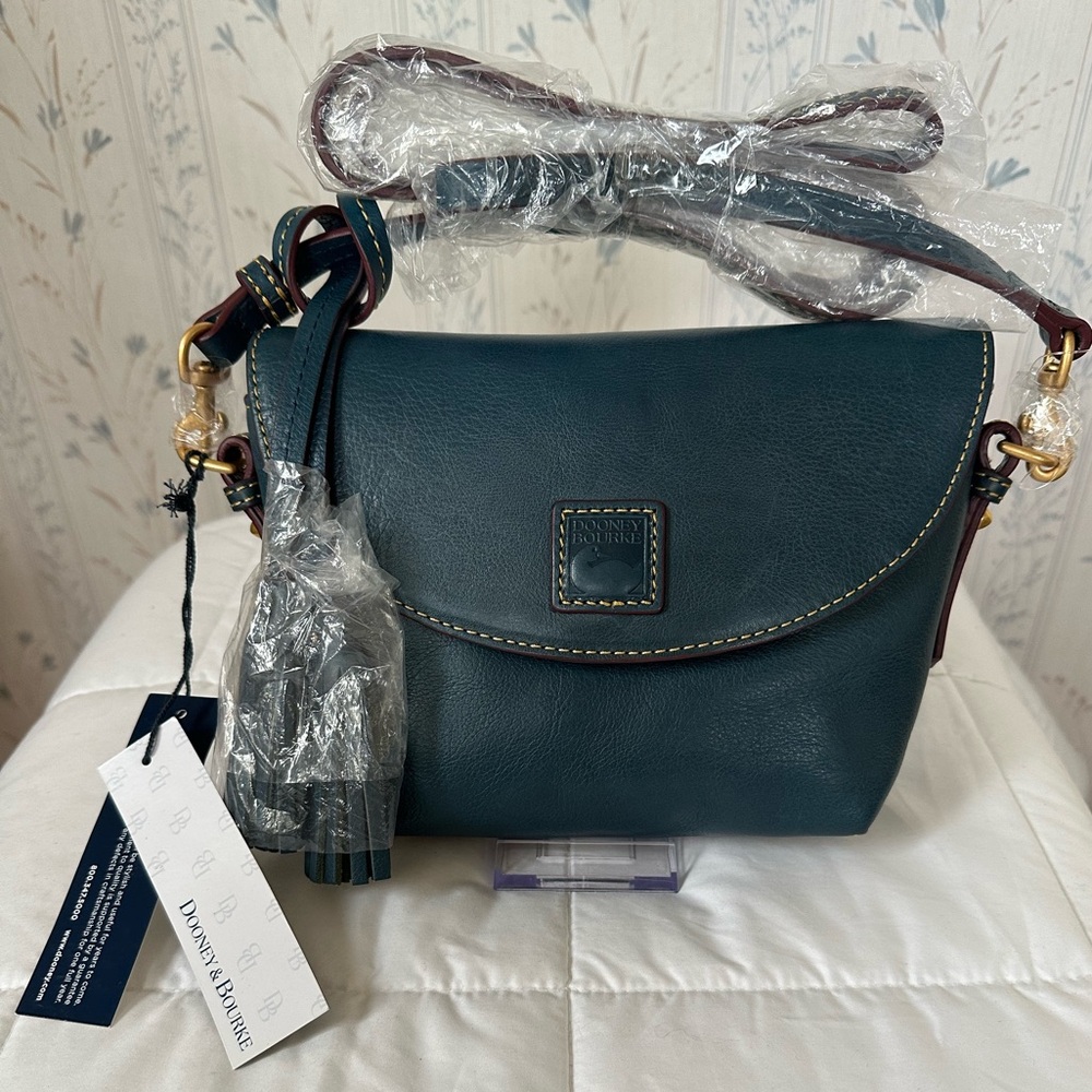 Dooney & Bourke Denim Leather  Crossbody